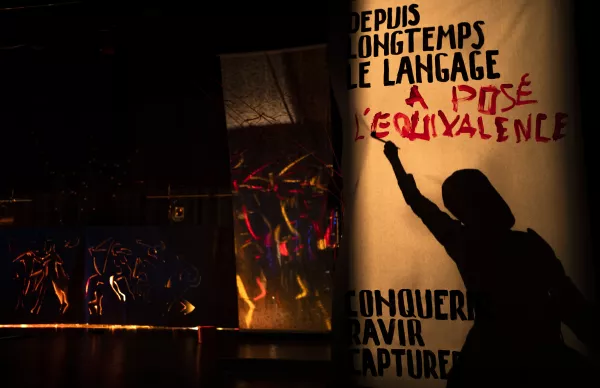 Photo du spectacle Le Nécessaire déséquilibre des choses