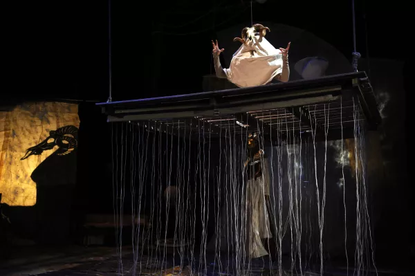 Photo du spectacle Au fil d'Œdipe