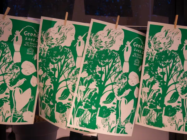 Série d'affiches sérigraphiées 