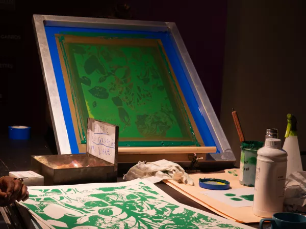 Table de sérigraphie