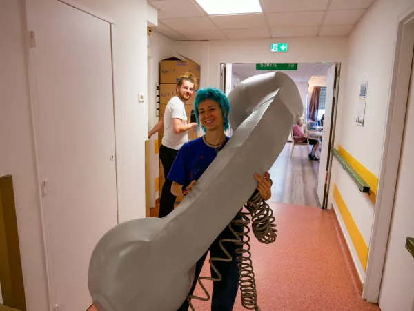 Photo du projet de Maxence Moulin au Centre Hospitalier du Rouvray