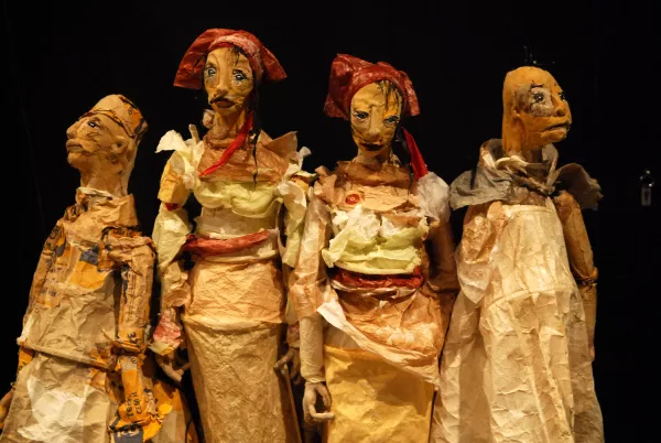 Photo du spectacle Une Antigone de papier