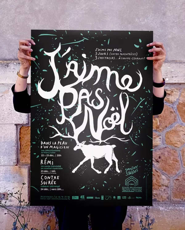 Affiche de J'aime pas Noël
