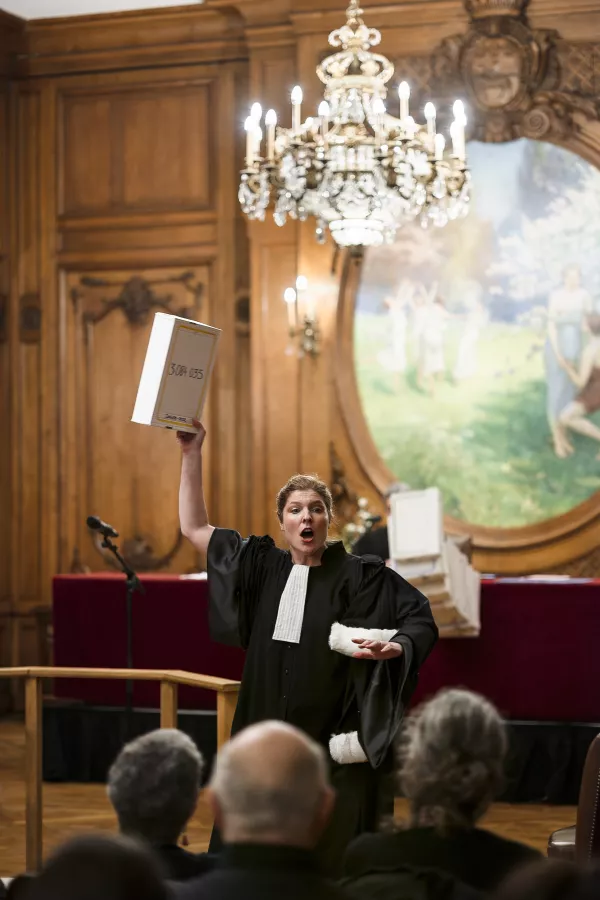 Photo du spectacle À la barre, peine perdue ?