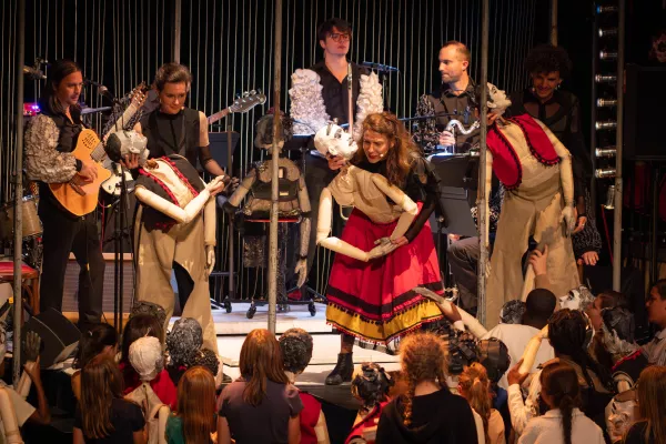 Photo du spectacle Le Bal marionnettique