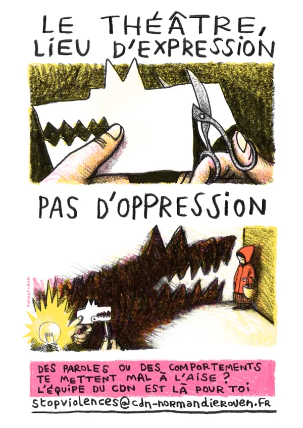Affiche de prévention VSS